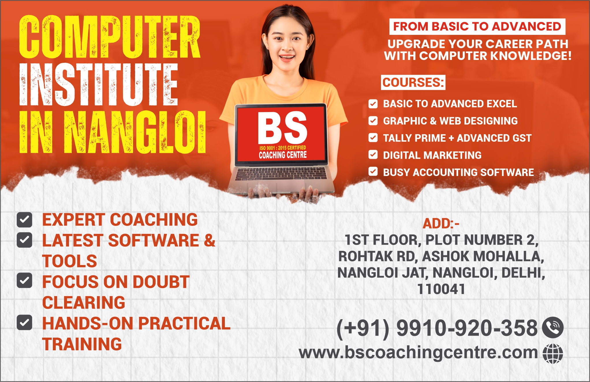 Building Careers with Computer Coaching in Nangloi