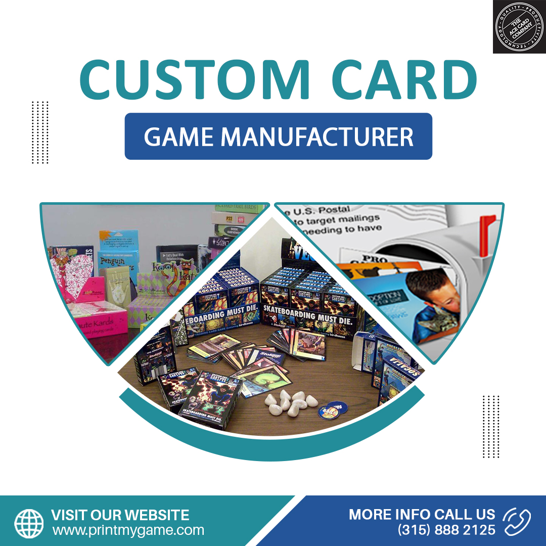 Custom Card Game Manufacturer