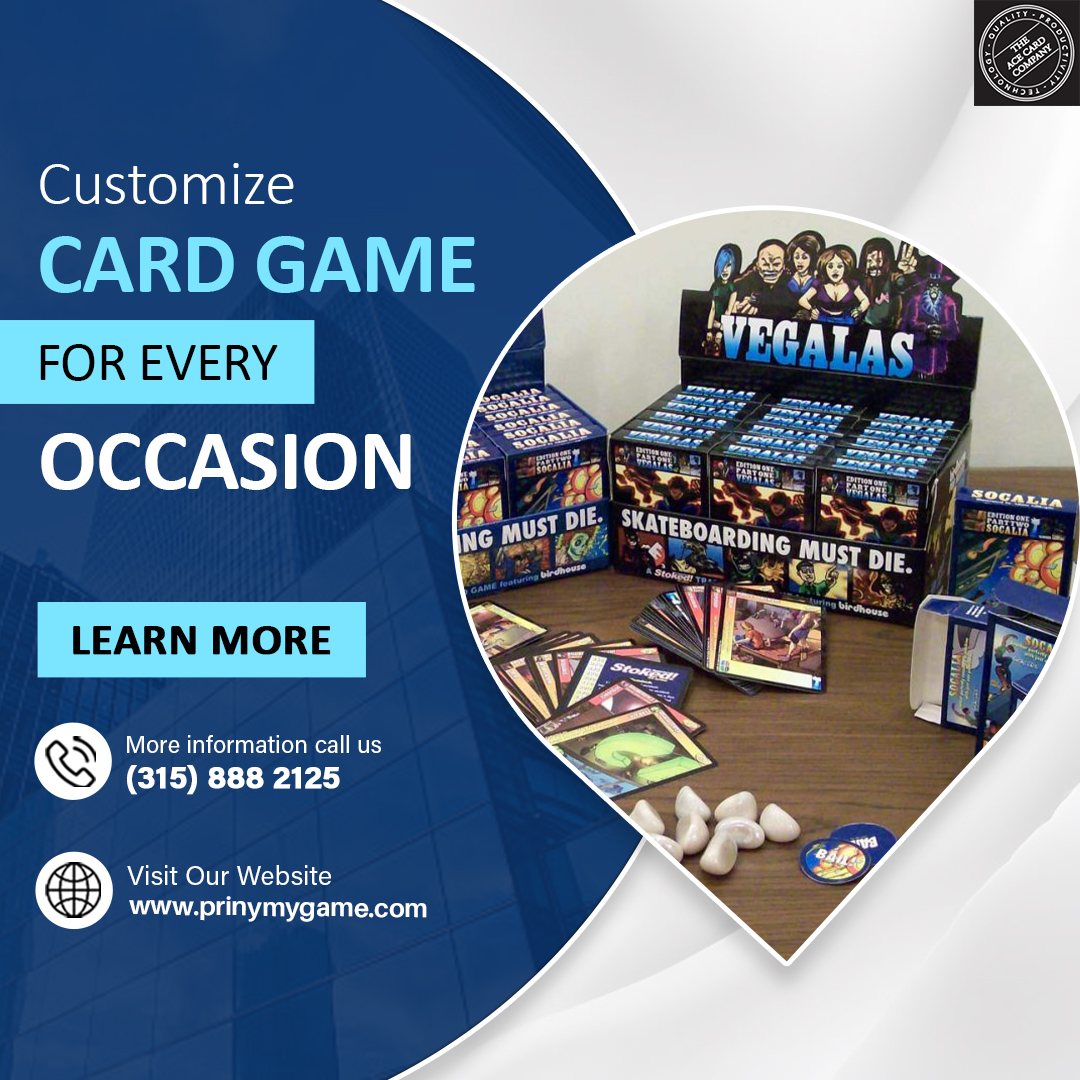 Customize Card Game for Every Occasion