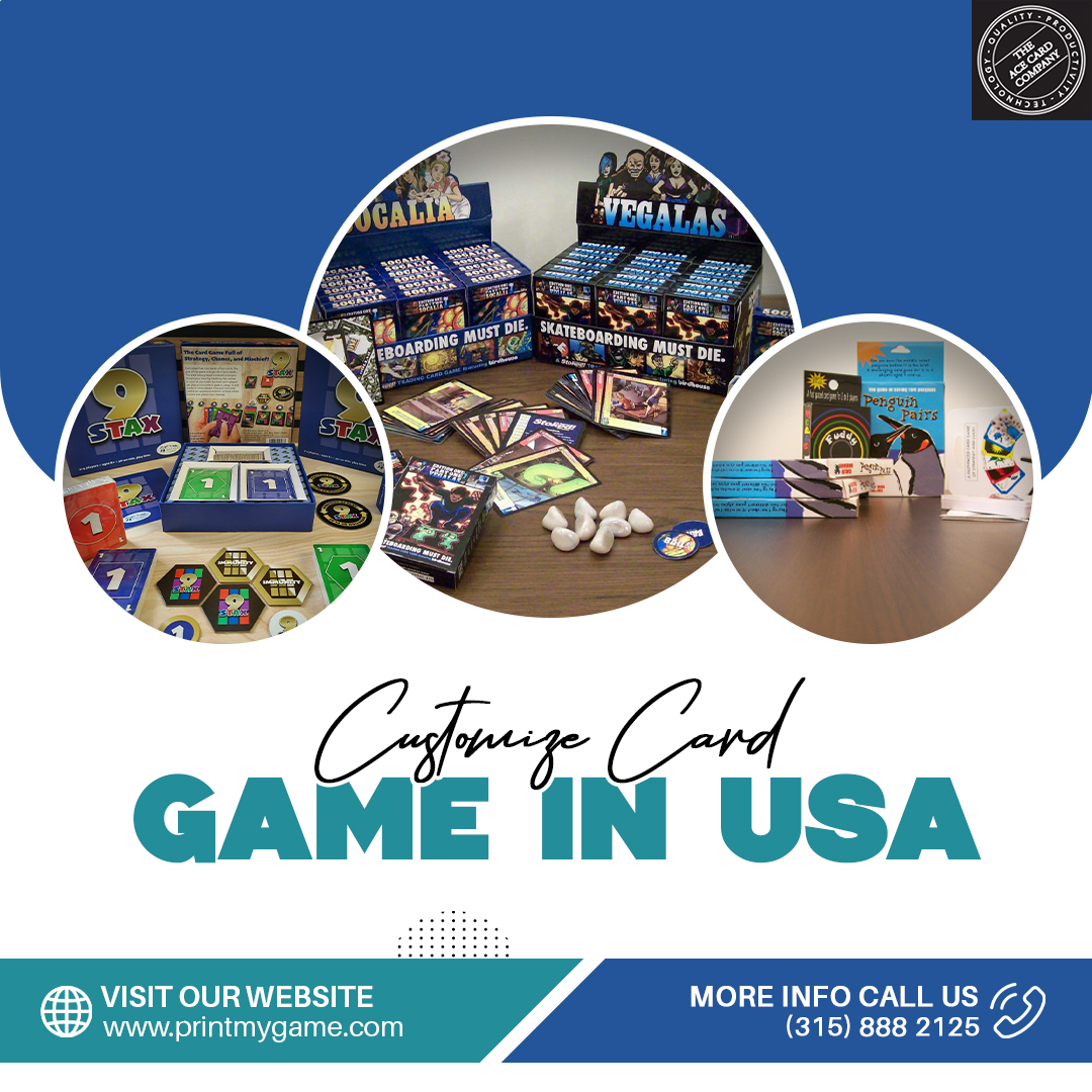 Customize Card Game in USA