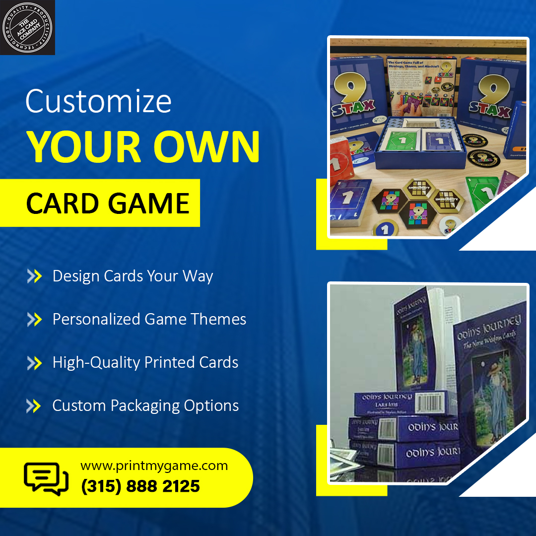 Customize Your Own Card Game