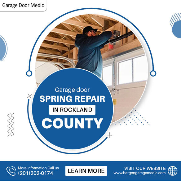 Garage door spring repair in Rockland County