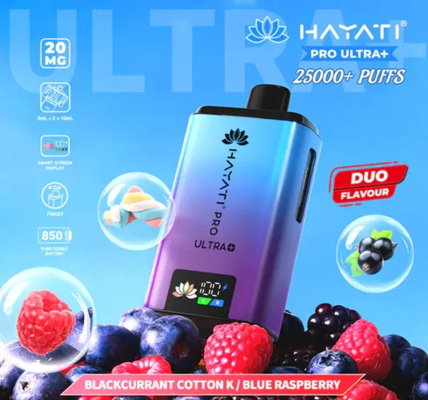 Hayati Pro Ultra Plus 25000 Puffs Prefilled Pod Kit Dual Flavor