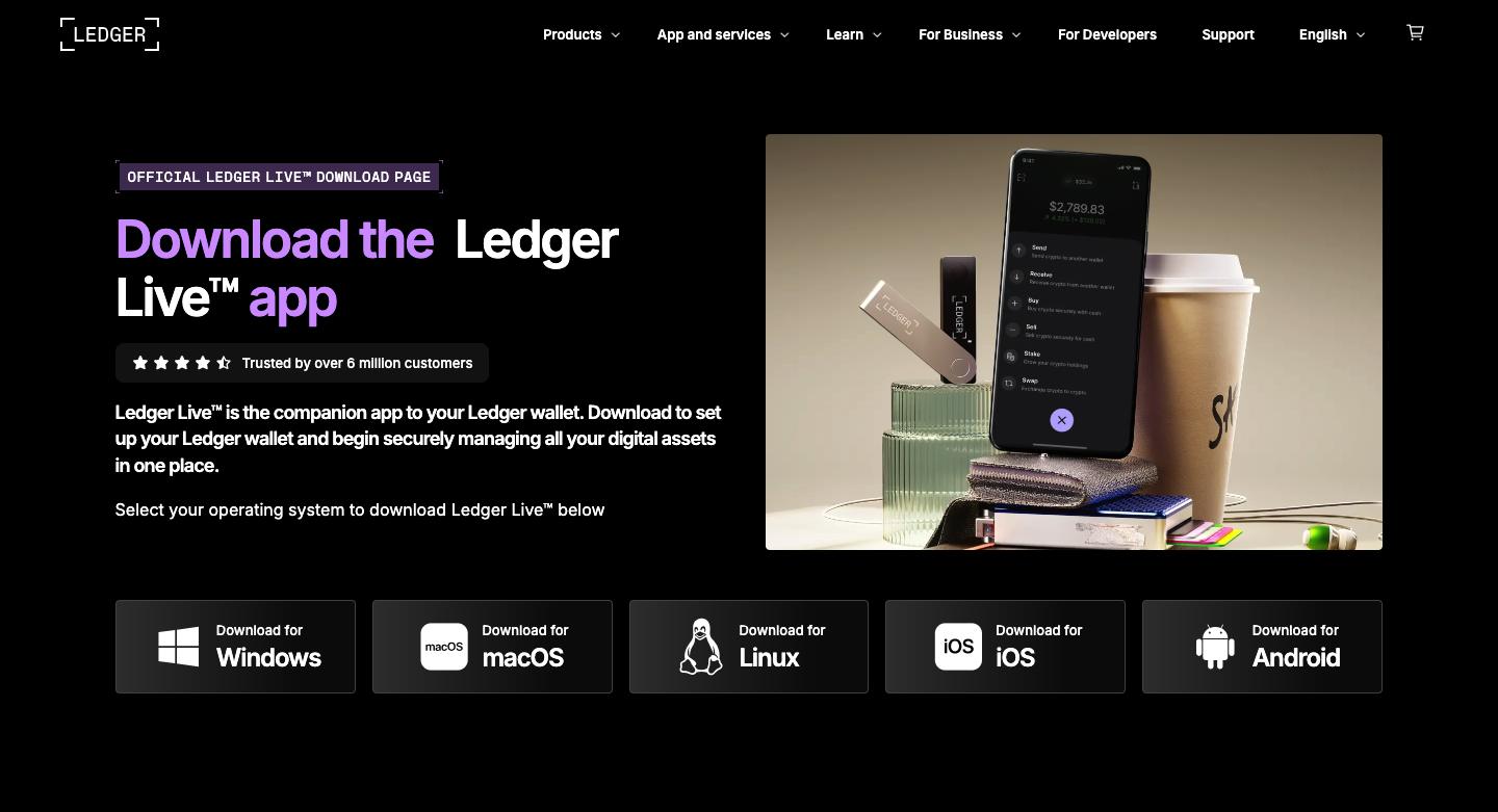 Leder Live | Ledger Live Login Crypto Wallet App – Official®