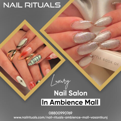 Luxury Nail Salon in Ambience Mall