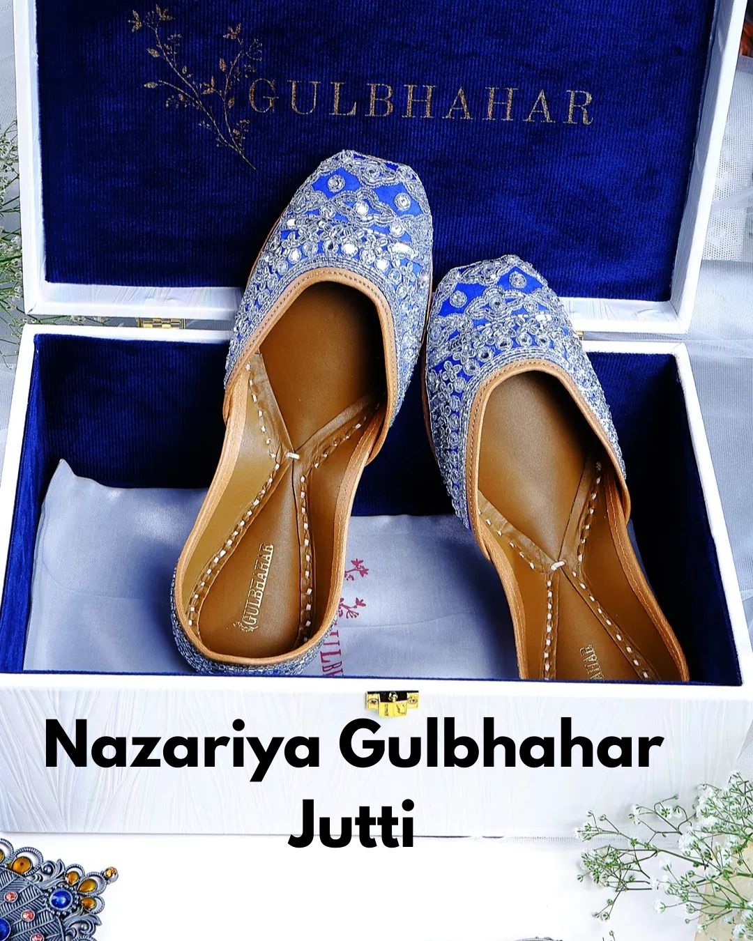 Elegant Punjabi Jutti for Ladies by Gulbhahar