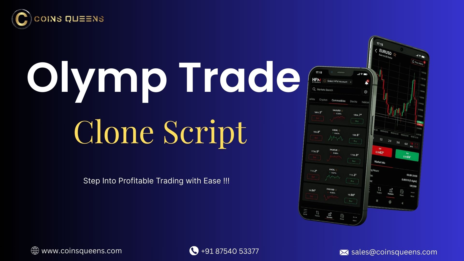 Olymp Trade Clone Script for a Profitable Trading Venture