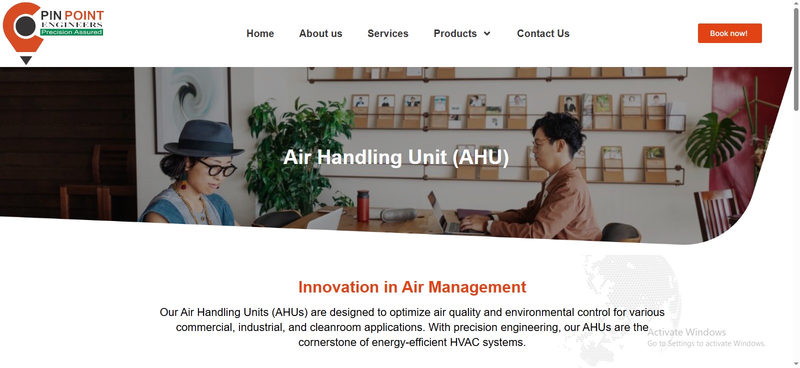 ahu manufacturers in dehradun