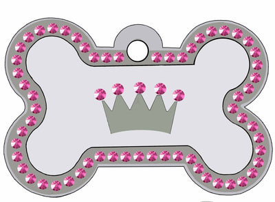 Swarovski Dog Tags | Bling Pet ID Tags with Genuine Crystals