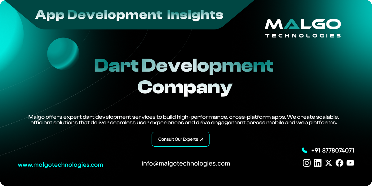 Top Dart Development Company for Scalable Apps