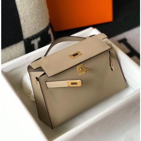 Hermès Kelly Pochette | Luxury Replica Mini Bag | Elegant Evening Clutch
