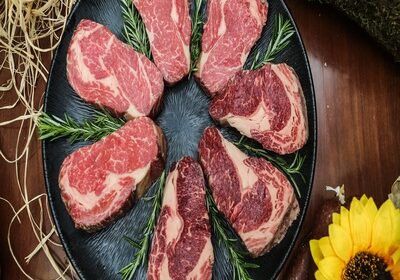 raw-meat-slices-placed-pan-with-herbs-2