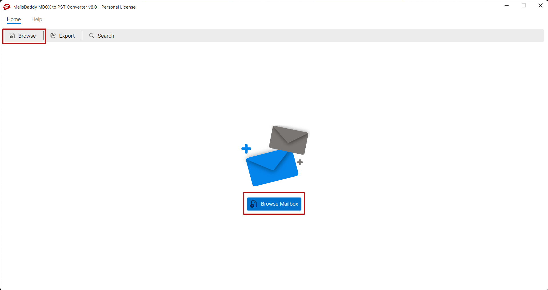 MailsDaddy MBOX to PST Converter