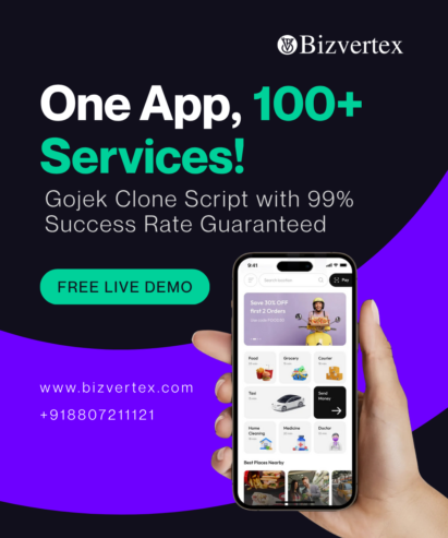One App, 100+ Services! Gojek Clone Script with 99% Success Rate Guaranteed