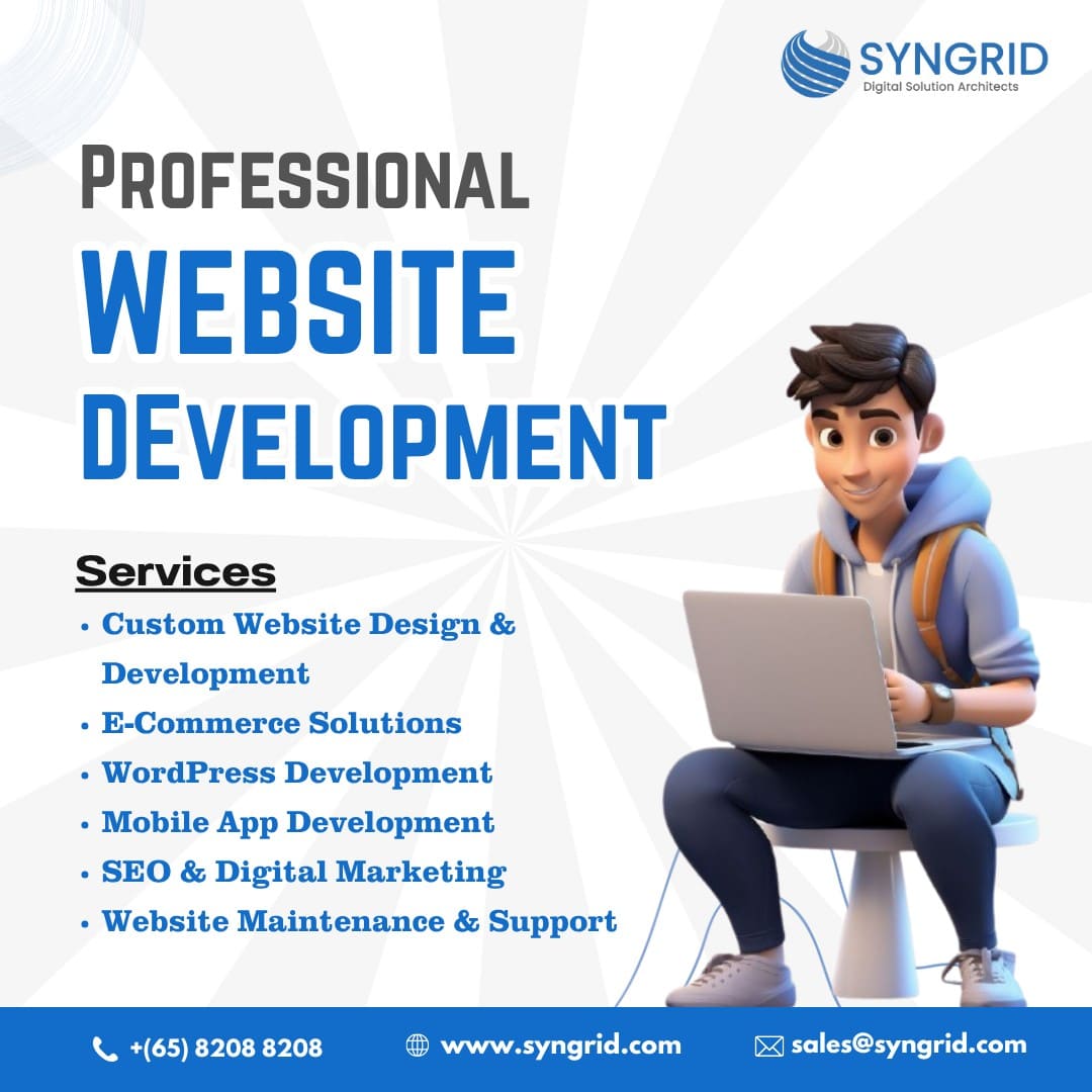 Professional Web Development Services | Syngrid Technologies