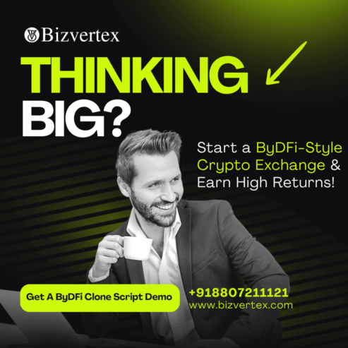 ByDFi Clone App – Perfect Solution for Startups Entering DeFi Space