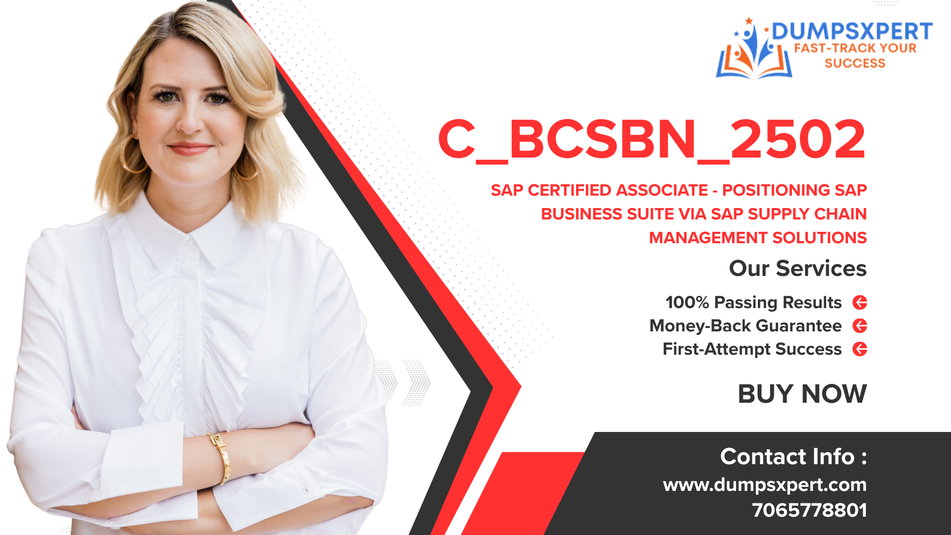 Instant Access to C_BCSBN_2502 SAP Real Exam Questions – DumpsXpert Official