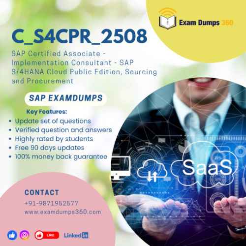 Best SAP Exam Dumps Provider – ExamDumps360 C_S4CPR_2508