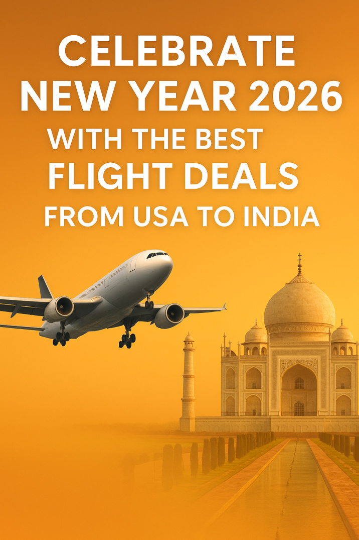 New Year 2026 Flight Deals from USA to India