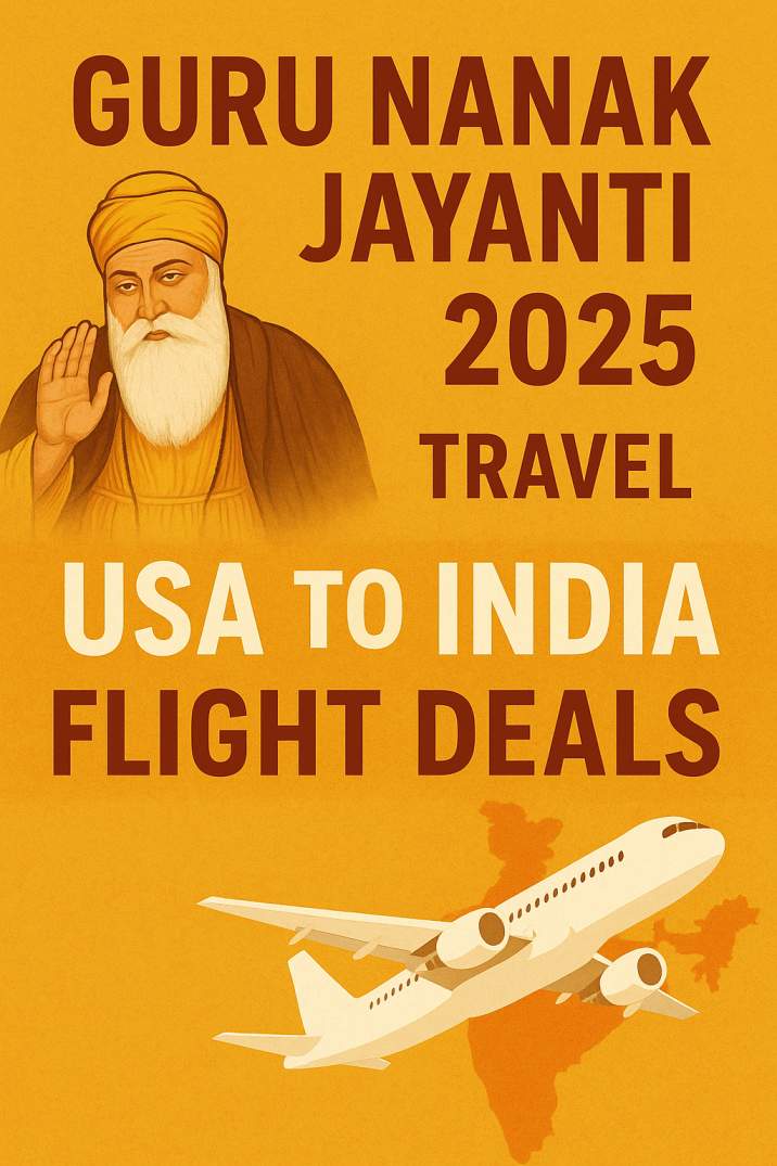 Guru Nanak Jayanti 2025 Travel to India – Flight Deals & Tips