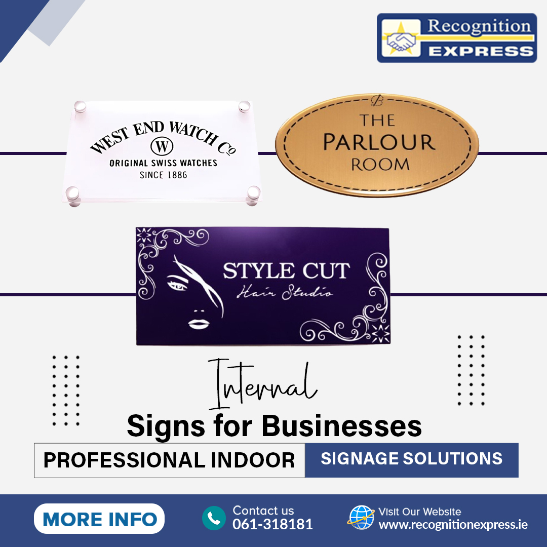 Internal Signs for Businesses – Professional Indoor Signage Solutions