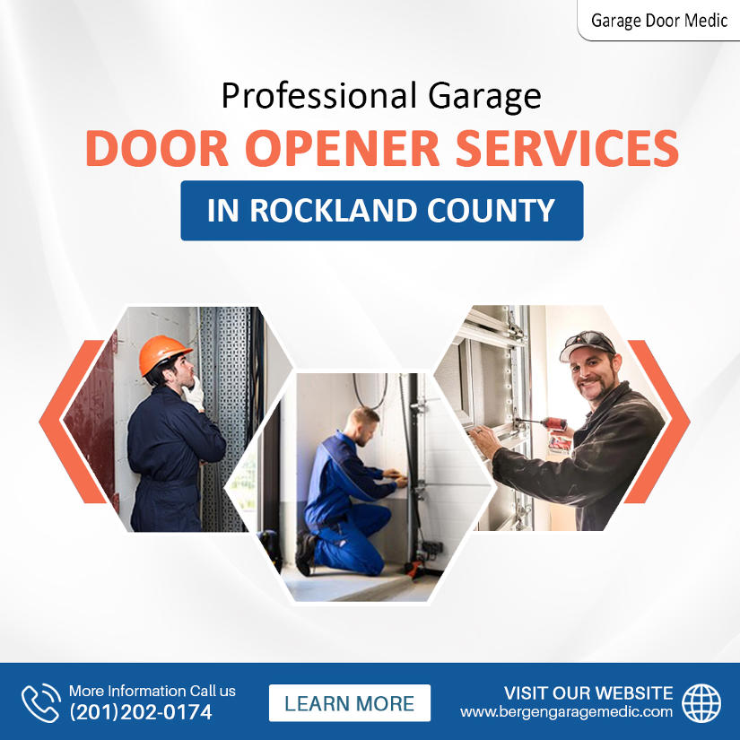 Professional Garage door opener services in Rockland County