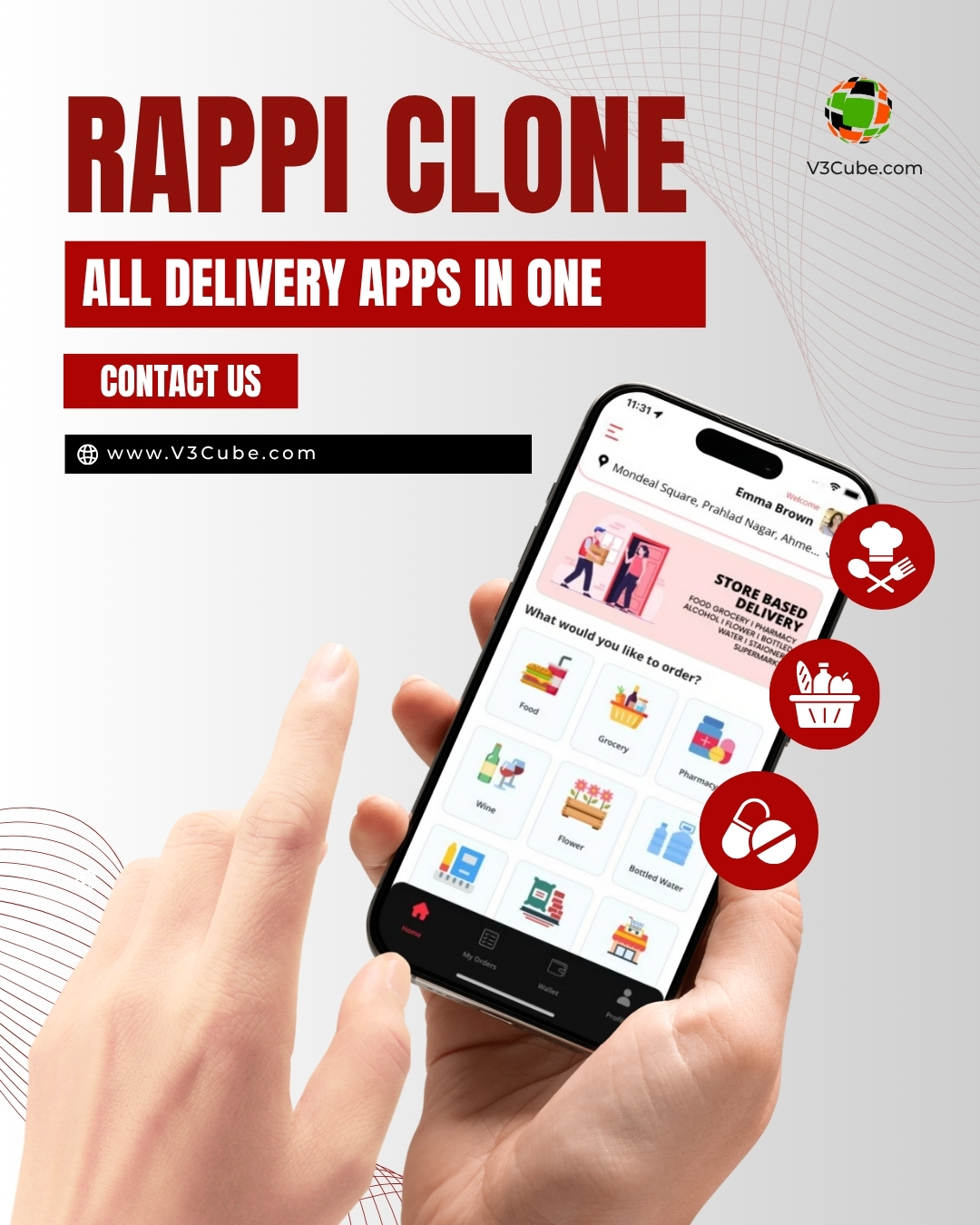 Rappi Clone – All Delivery Apps in One