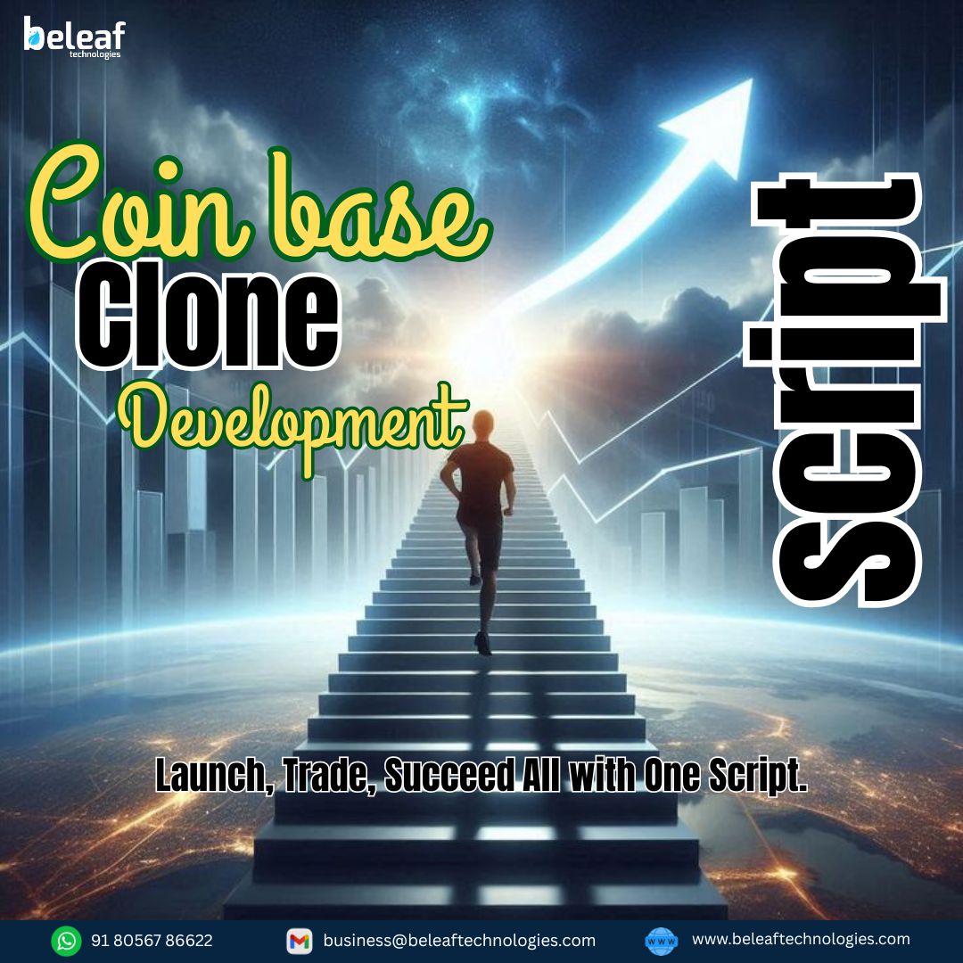 Modern Coinbase Clone Script for Ambitious Crypto Founders