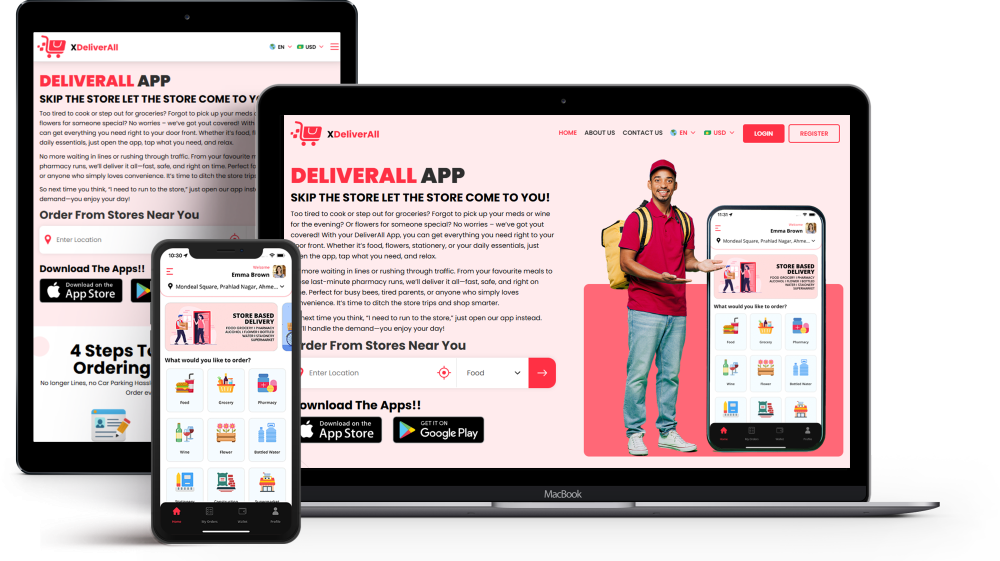 Rappi Clone – All Delivery Apps in One