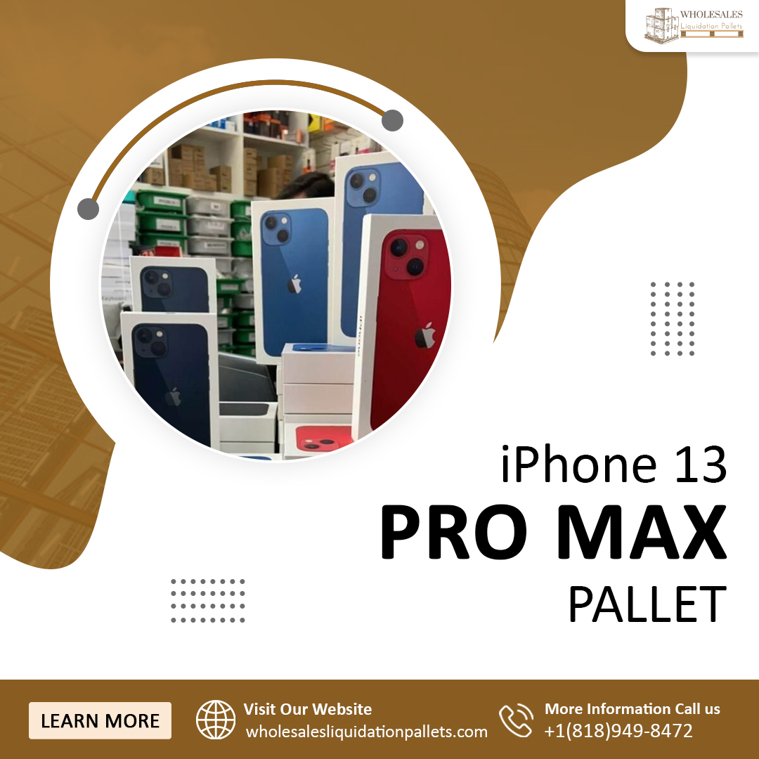 iPhone 13 pro max pallet