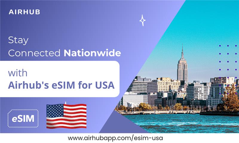 Buy the Best eSIM for USA Travel | Airhub