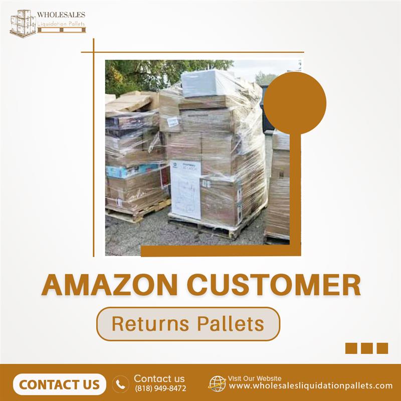 Amazon Customer Returns Pallets