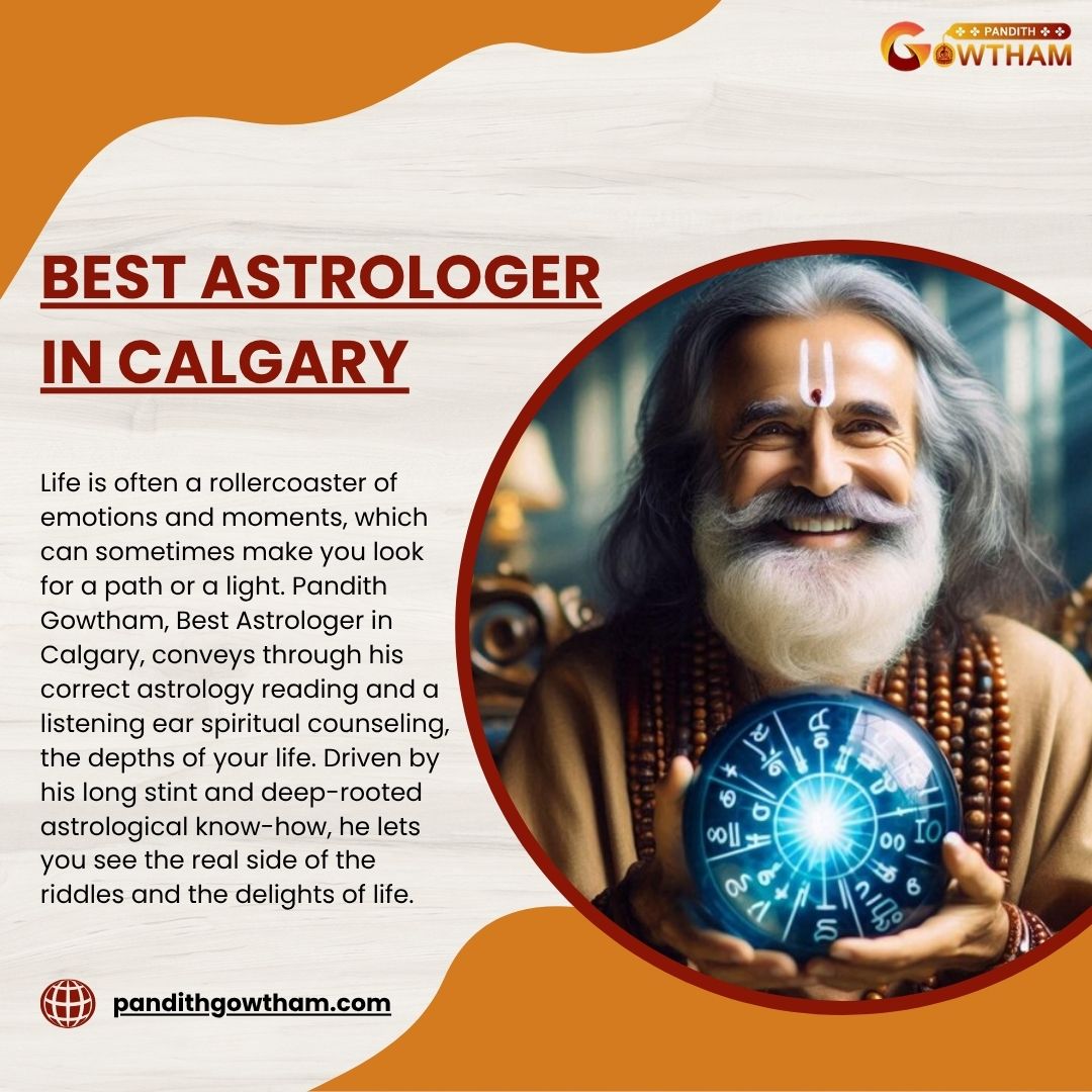 Best Astrologer in Calgary for Future Prediction – Pandith Gowtham