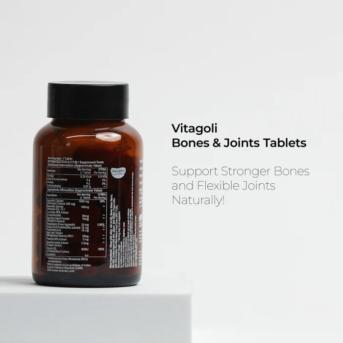 Vitagoli provides the Natural Supplement for Bone Health Improvement