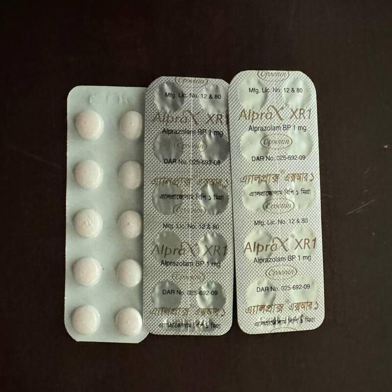 Buy Alprazolam 1mg Online Safe Fast Delivery for Anxiety Relief Tablets