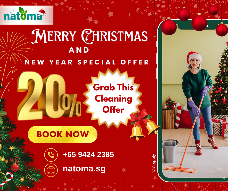Christmas & New year Cleaning Special offer in Singapore