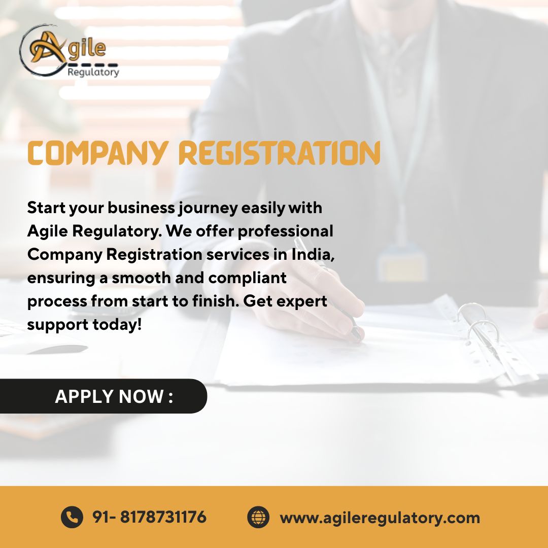 Fast & Reliable Company Registration by Agile Regulatory