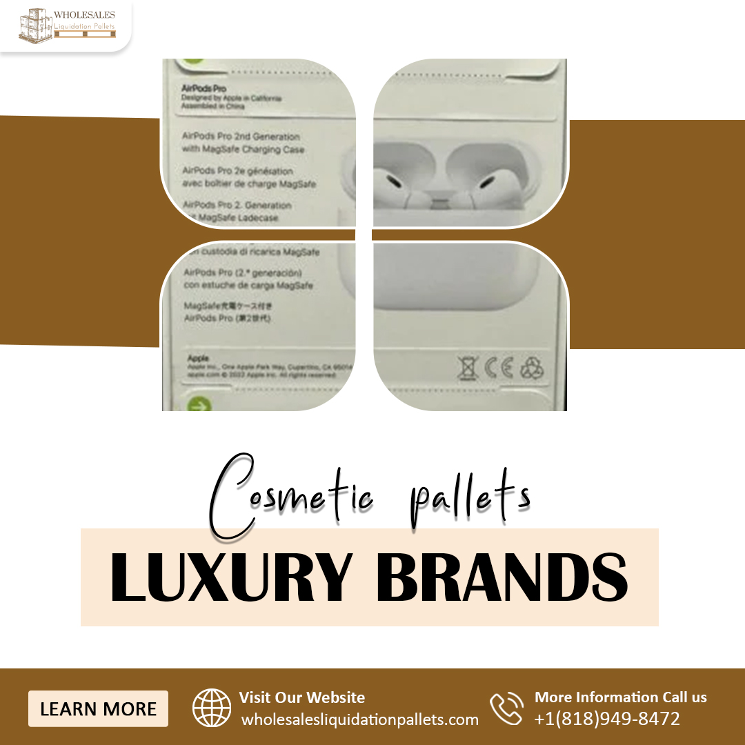 Cosmetic pallets luxury brands