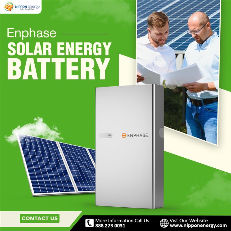 Enphase Solar Energy Battery