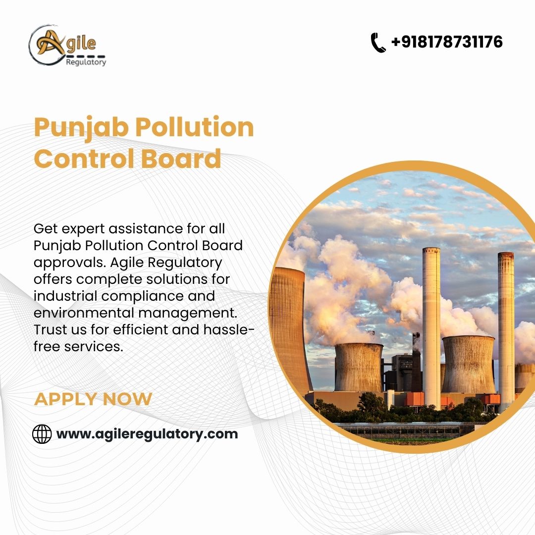 Punjab Pollution Control Board Approvals by Agile Regulatory