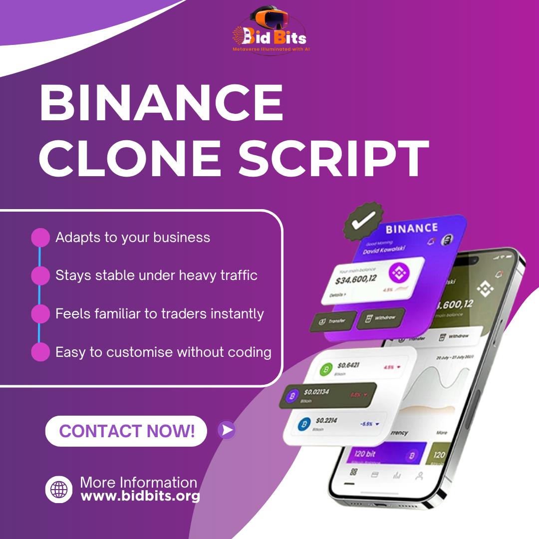 Launch Your Own Crypto Exchange with a Premium Binance Clone Script