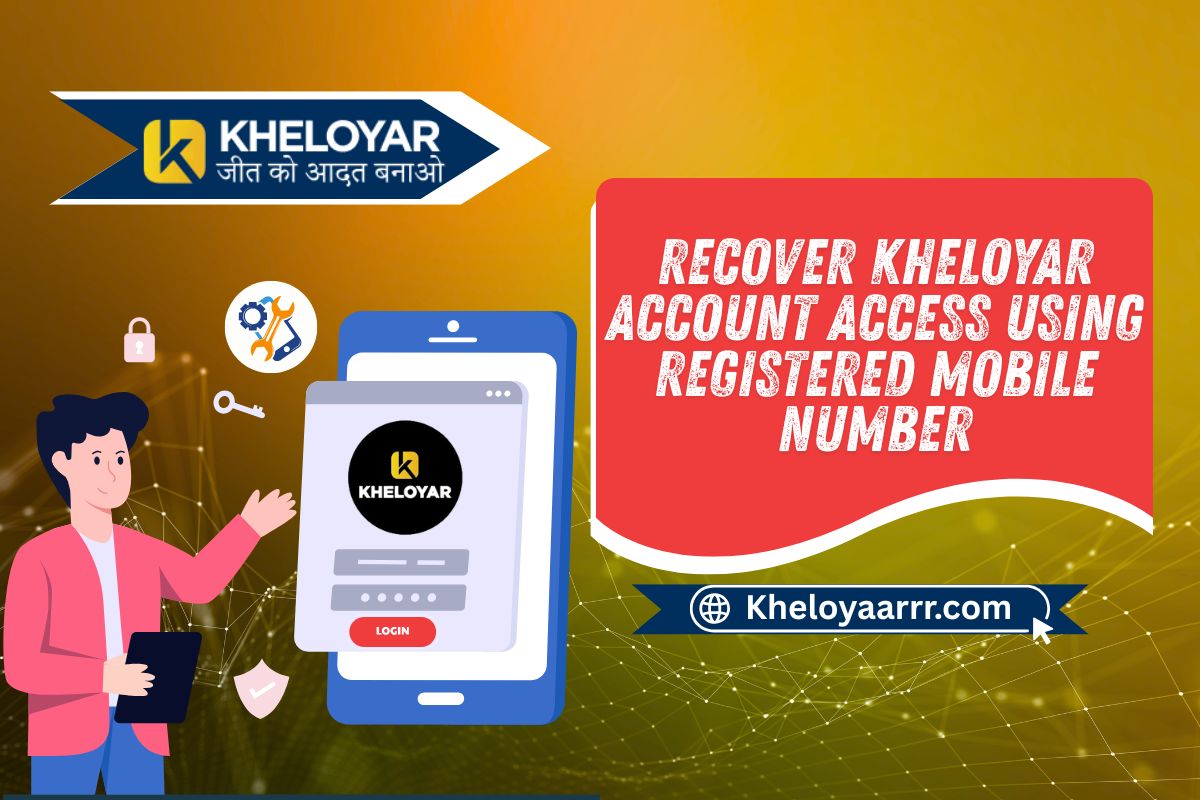 Recover Kheloyar account access using registered mobile number