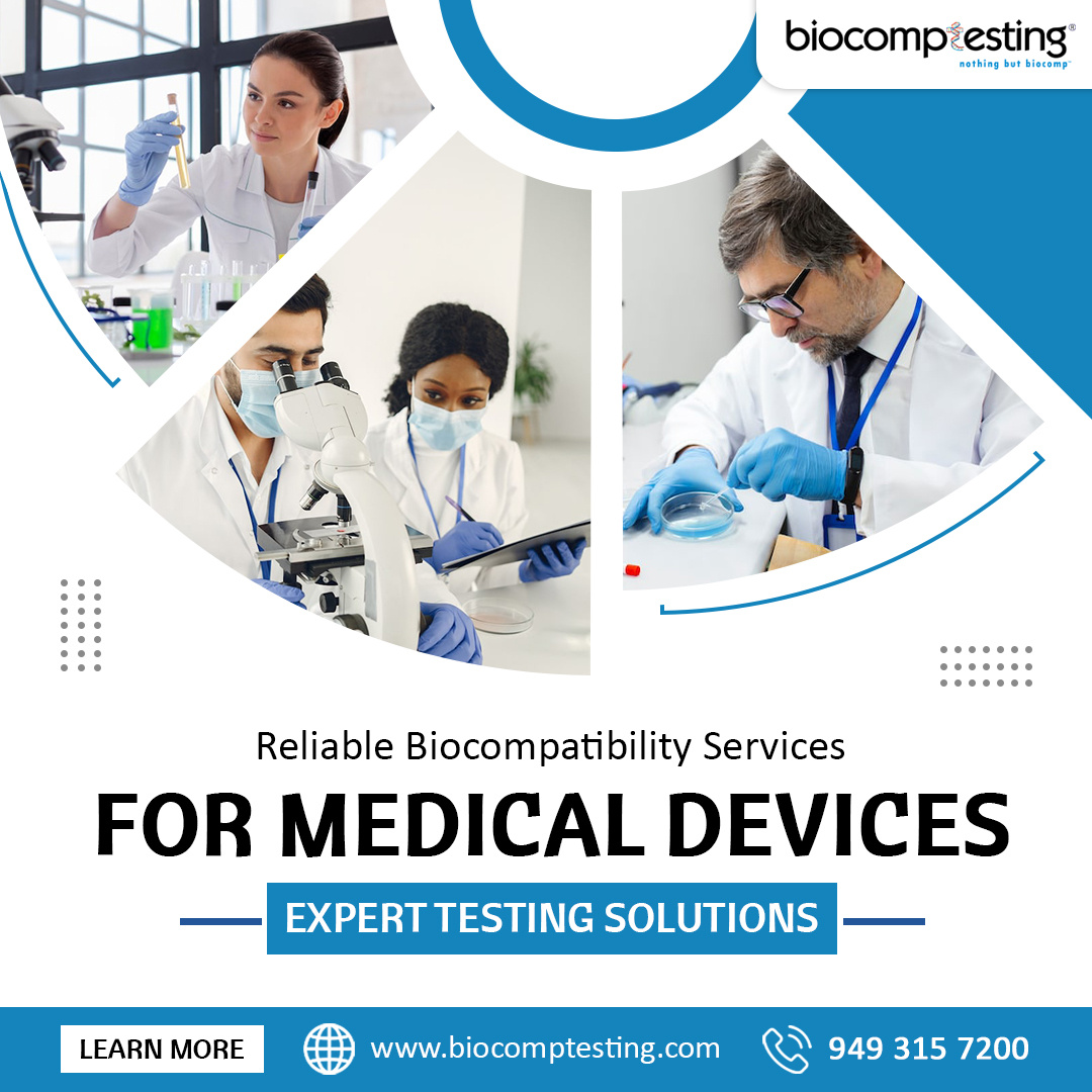 Reliable Biocompatibility Services for Medical Devices – Expert Testing Solutions