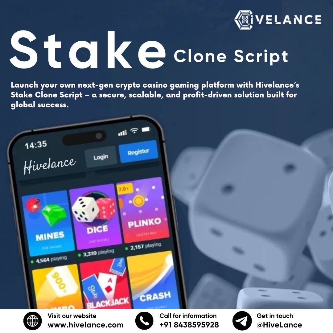 Next-Gen Whitelabel Stake Clone Software with Social Gaming & Multi-Chain Integration