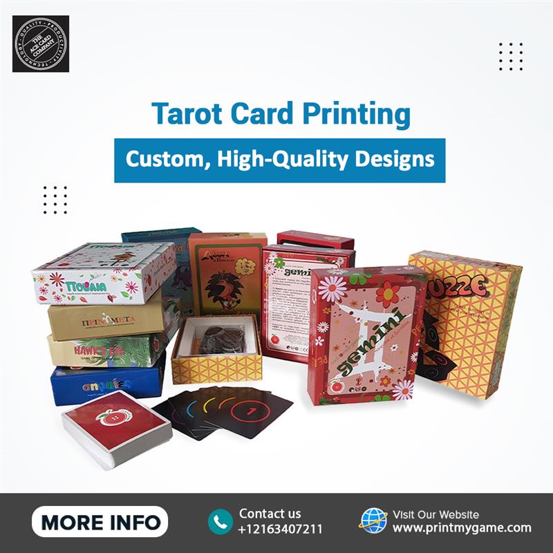 Tarot Card Printing – Custom, High-Quality Designs