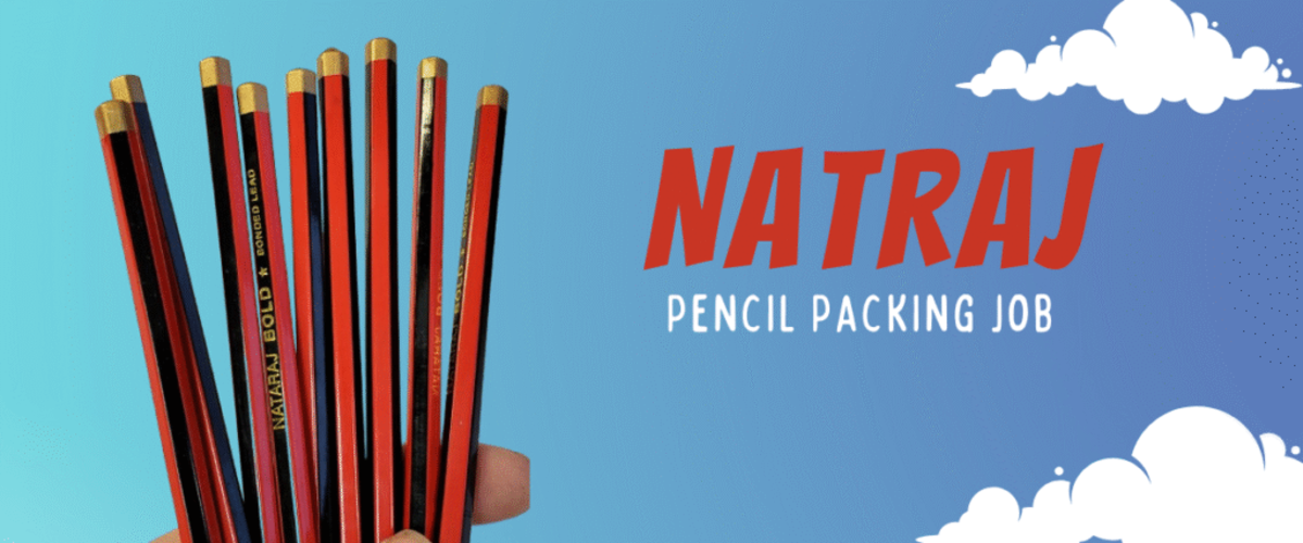 Natraj Pencil Packing Job Work From Home Easy Packing Jobs Earning Guide