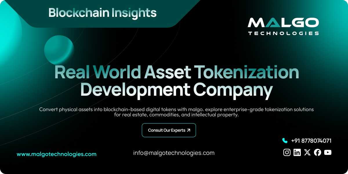 Real World Asset Tokenization Development Company – Transform Assets into Digital Value