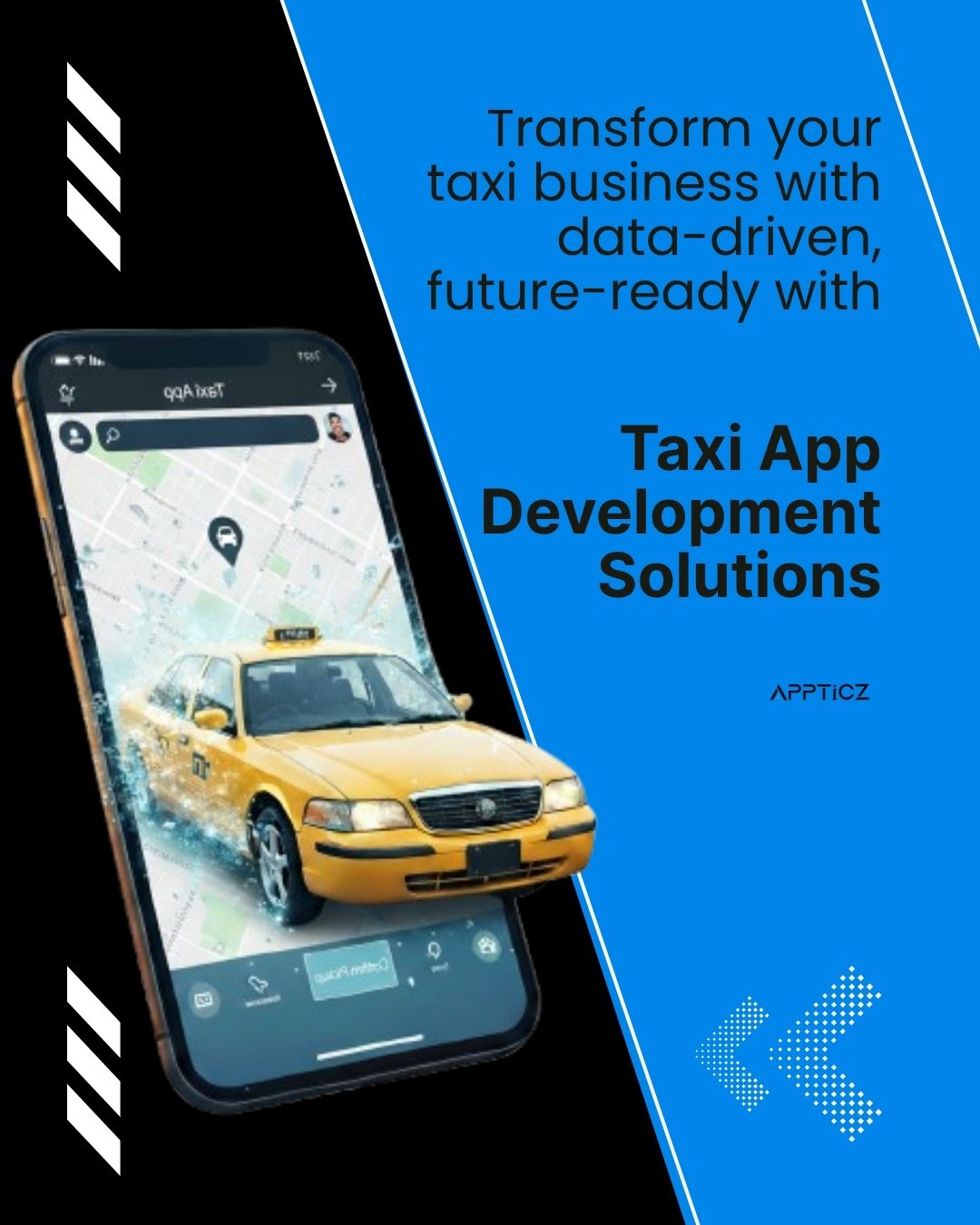 Taxi Booking App Development Company – Appticz