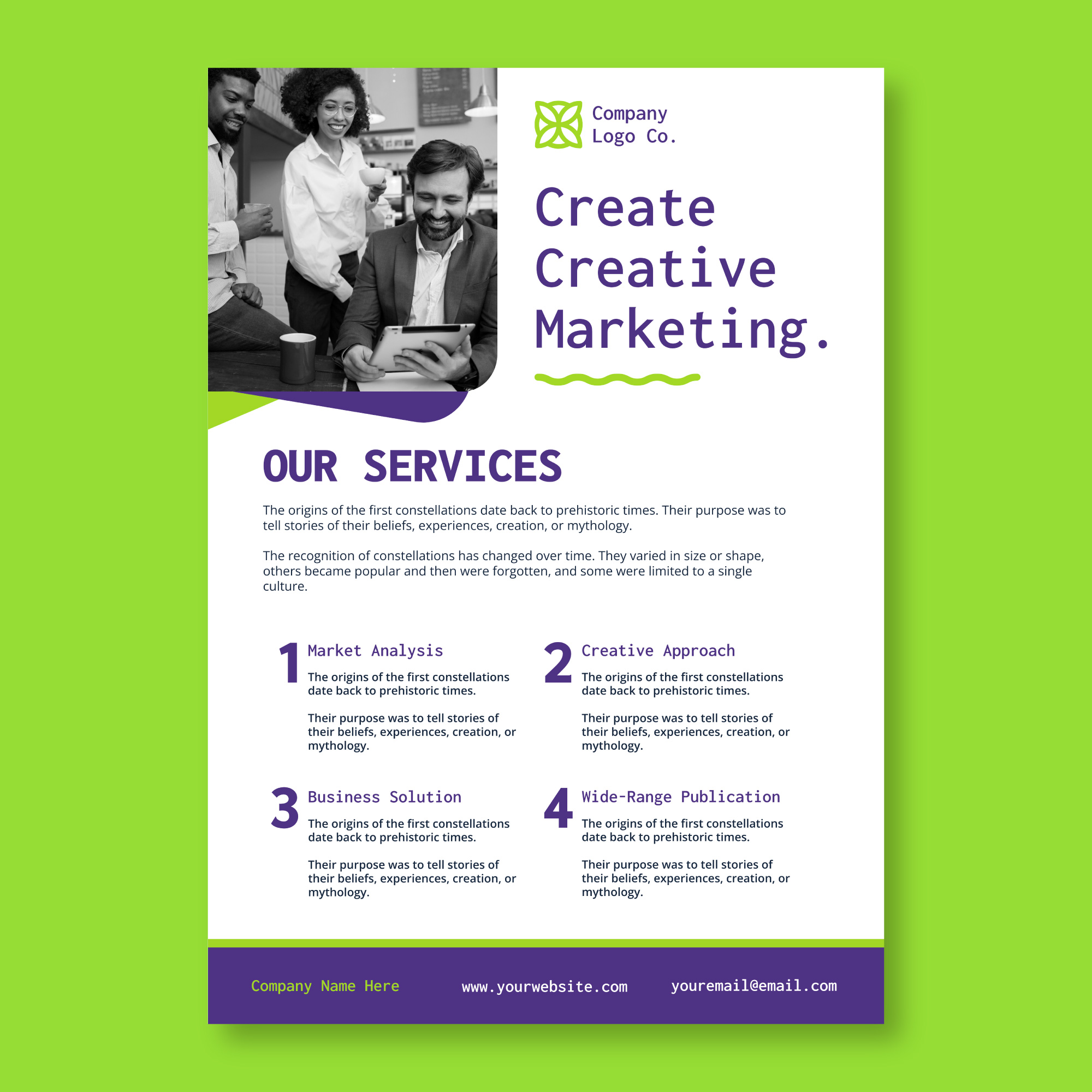 Flyer Marketing Services | Design, Print & Distribution