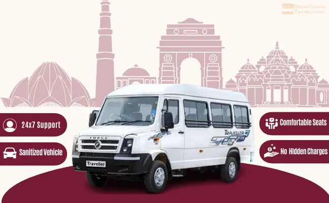 Tempo Traveller on Rent in Delhi for Comfortable Group Travel